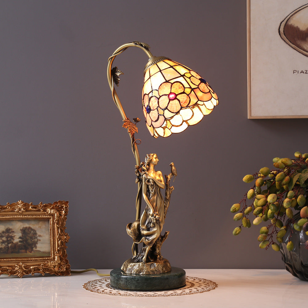 Tiffany Shell Table Lamp