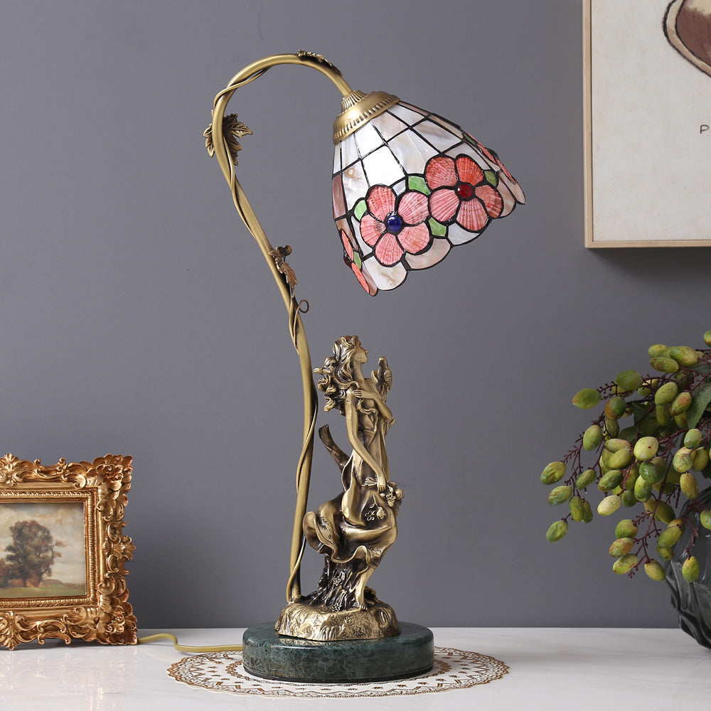 Tiffany Shell Table Lamp